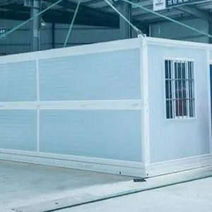 30ft Glamni Z foldable container house accommodates multiple units for large events